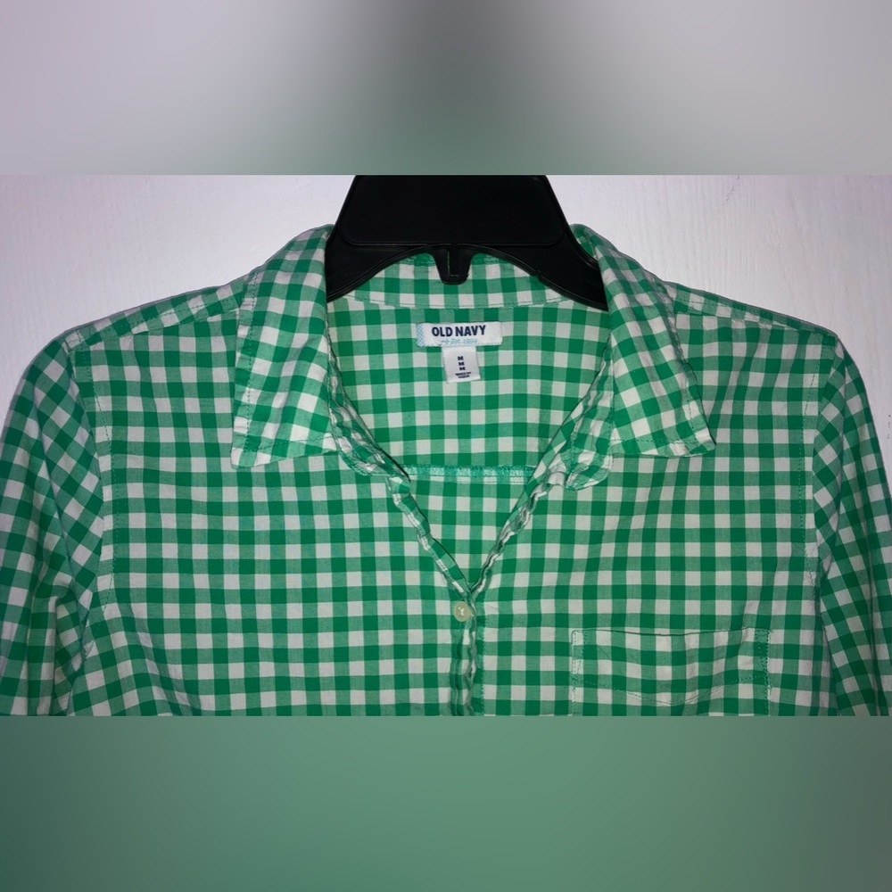 Checkered Button-Down - Picture 2 of 4